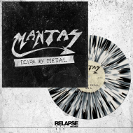 MANTAS Death By Metal LP SPLATTER  [VINYL 12"]